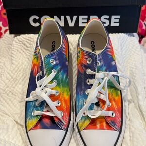 Converse Low Top Tie-Dye Canvas Sneakers - NIB - Size 8